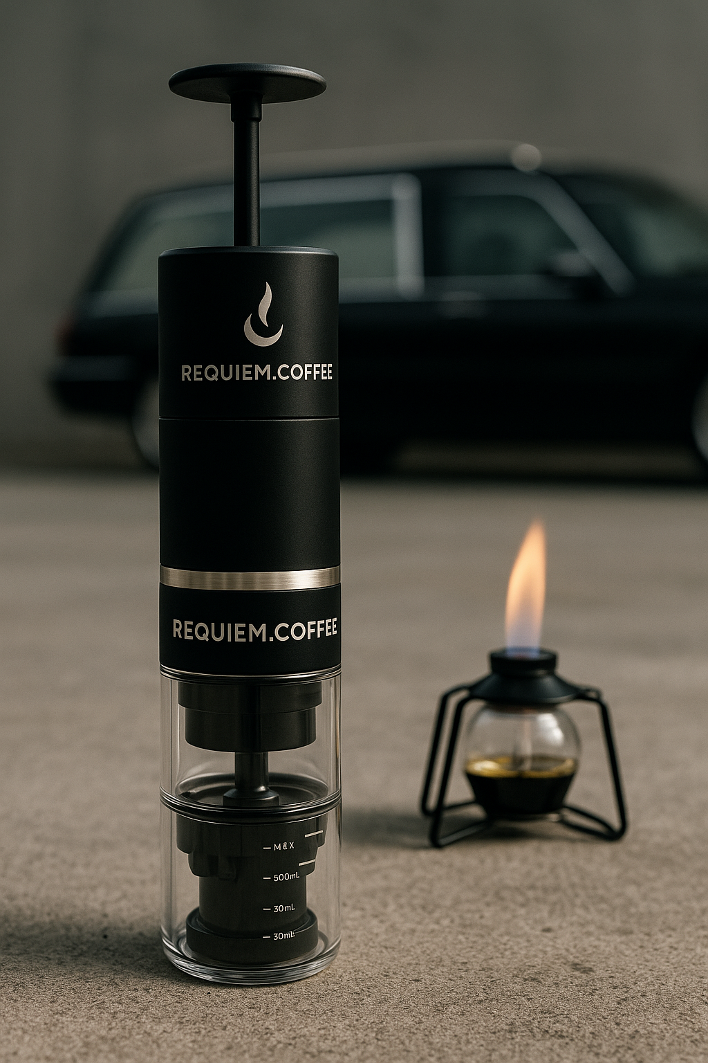 Requiem.Coffee's Hand-Pump Espresso Maker