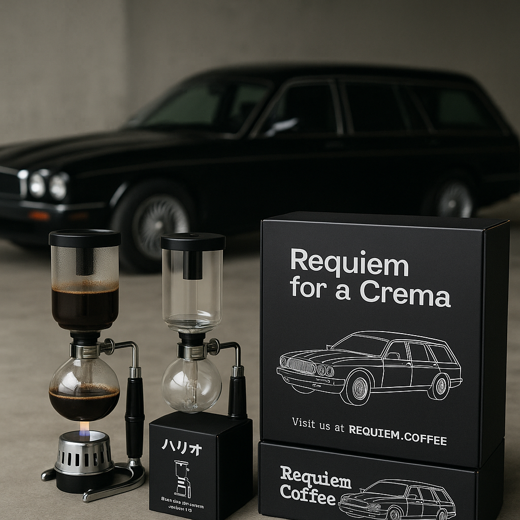 Hario TCA-3 and TCA-5 Classic Japanese Vintage Syphon Brewers